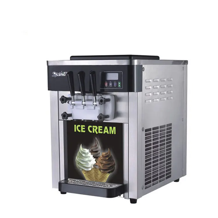 Multiflavor Ce Approved Easy Operated Big Capacity Mini Soft Ice Cream