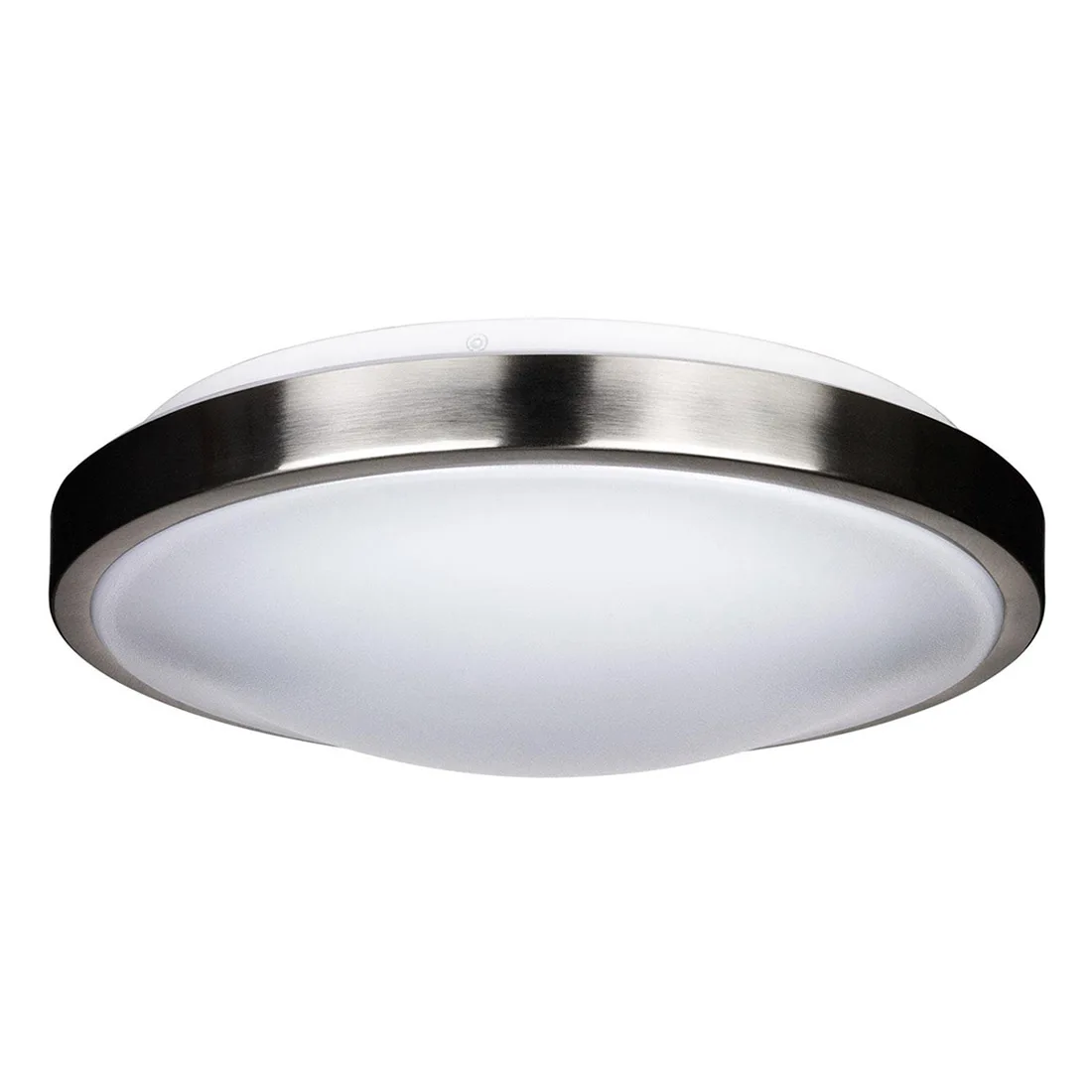 14-Inch, Sunlite LED Ceiling Light Fixture with Brushed Nickel Trim, 23 Watts, Dimmable, 30K - Warm White