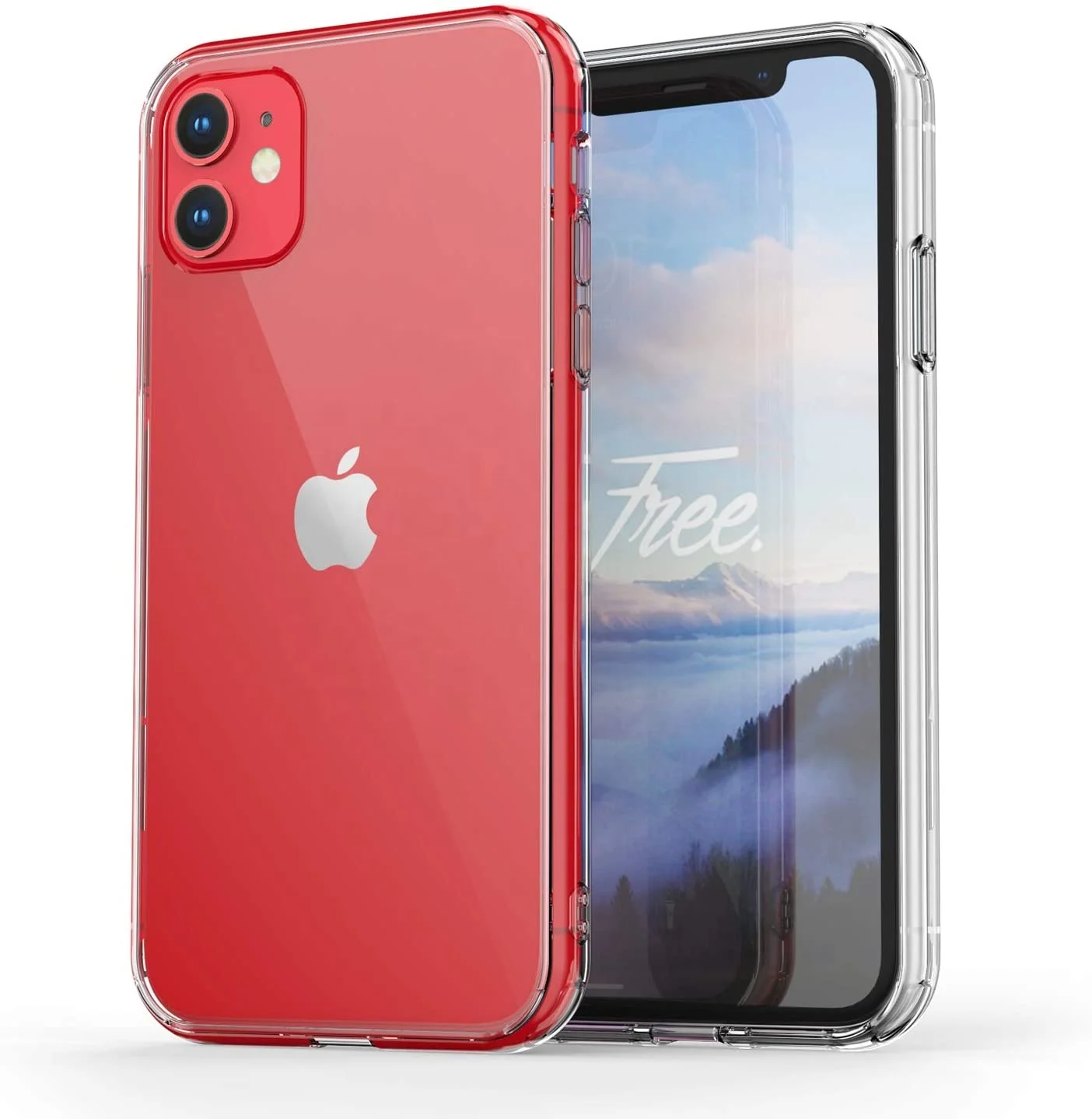 

Syncwire Phone Cover Case for Apple iPhone 11 with Shockproof Air Cushion, Crystal clear