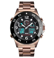 

SKMEI erkek kol saati japan movt quartz watch stainless steel bezel sports watches