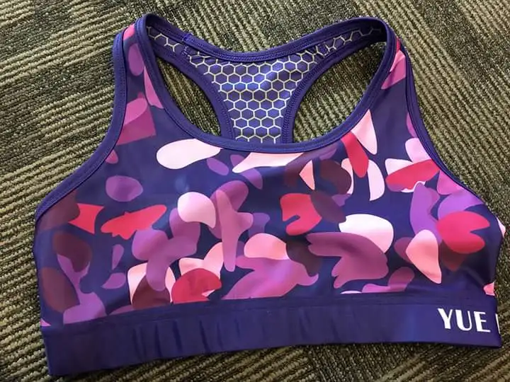 custom design sublimation sports bra women sports bra