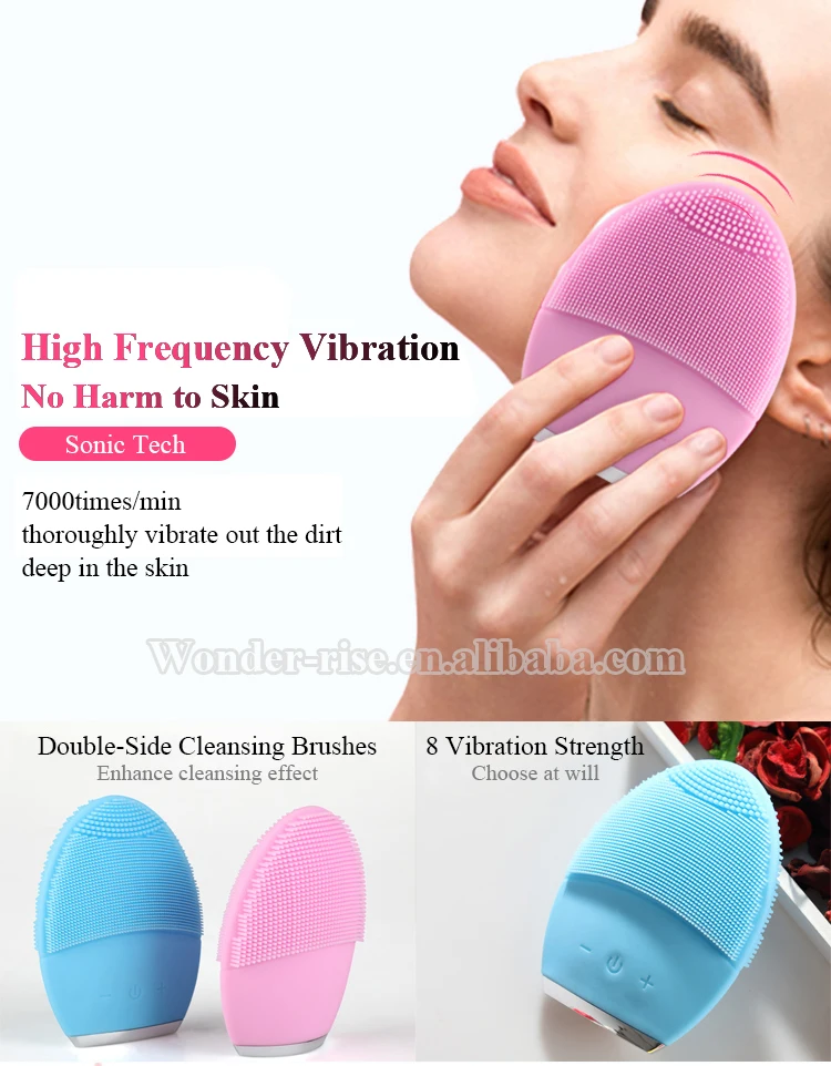 SILICONE FACIAL CLEANSING BRUSH FACE BRUSH