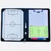 Magnetic Football/Soccer Coaching Board,Tactics Clipboard Folder with Zipper Closure,Marker Pen, Coins to Master Strategy