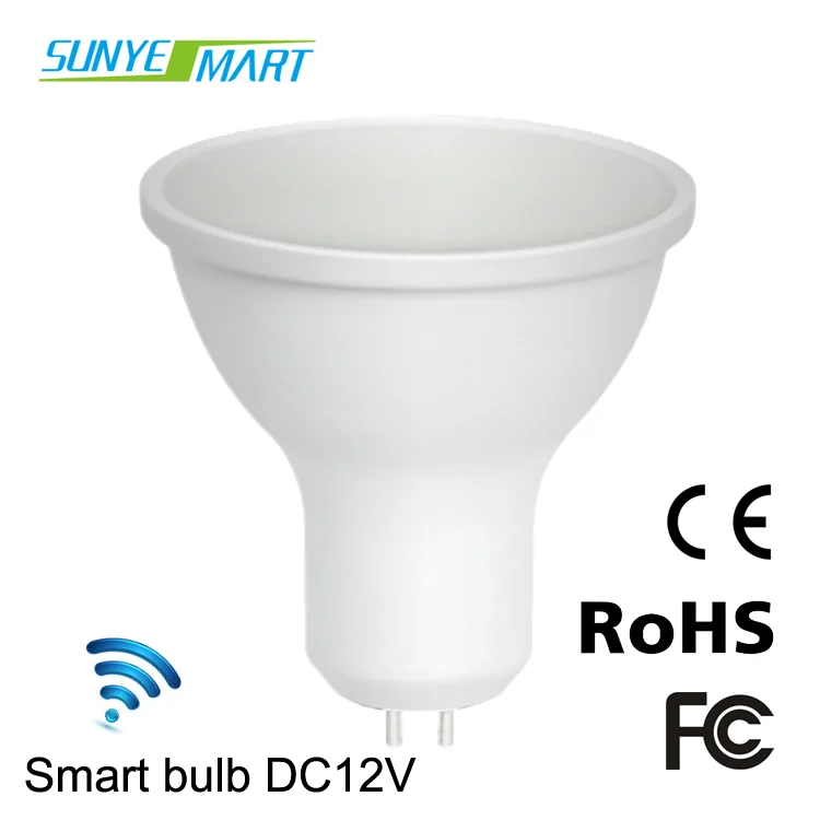 
WiFi Smart GU10 Light Bulb WiFi LED Spotlight Bulb Alexa and Google Home Voice Control Smart Phone Remote Control Lamp TuyaSmart 