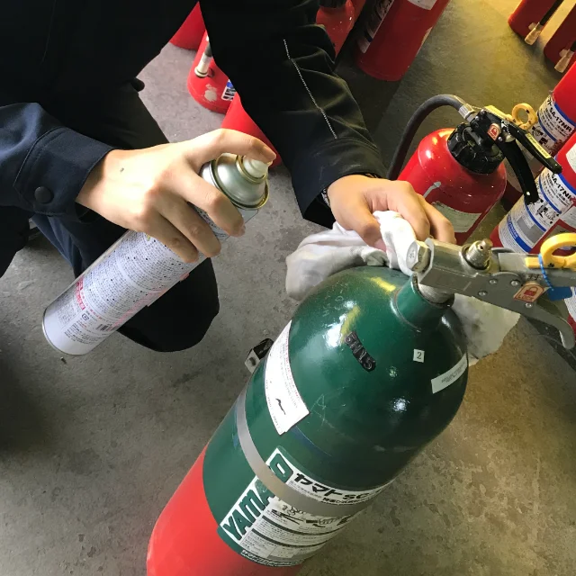 
Inspection Service of Fire Extinguisher Filling Machine 
