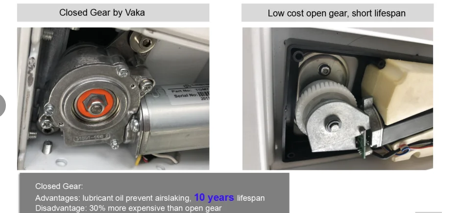 
dual motors A2 office design used pneumatic Manuel Electric standing up desk 