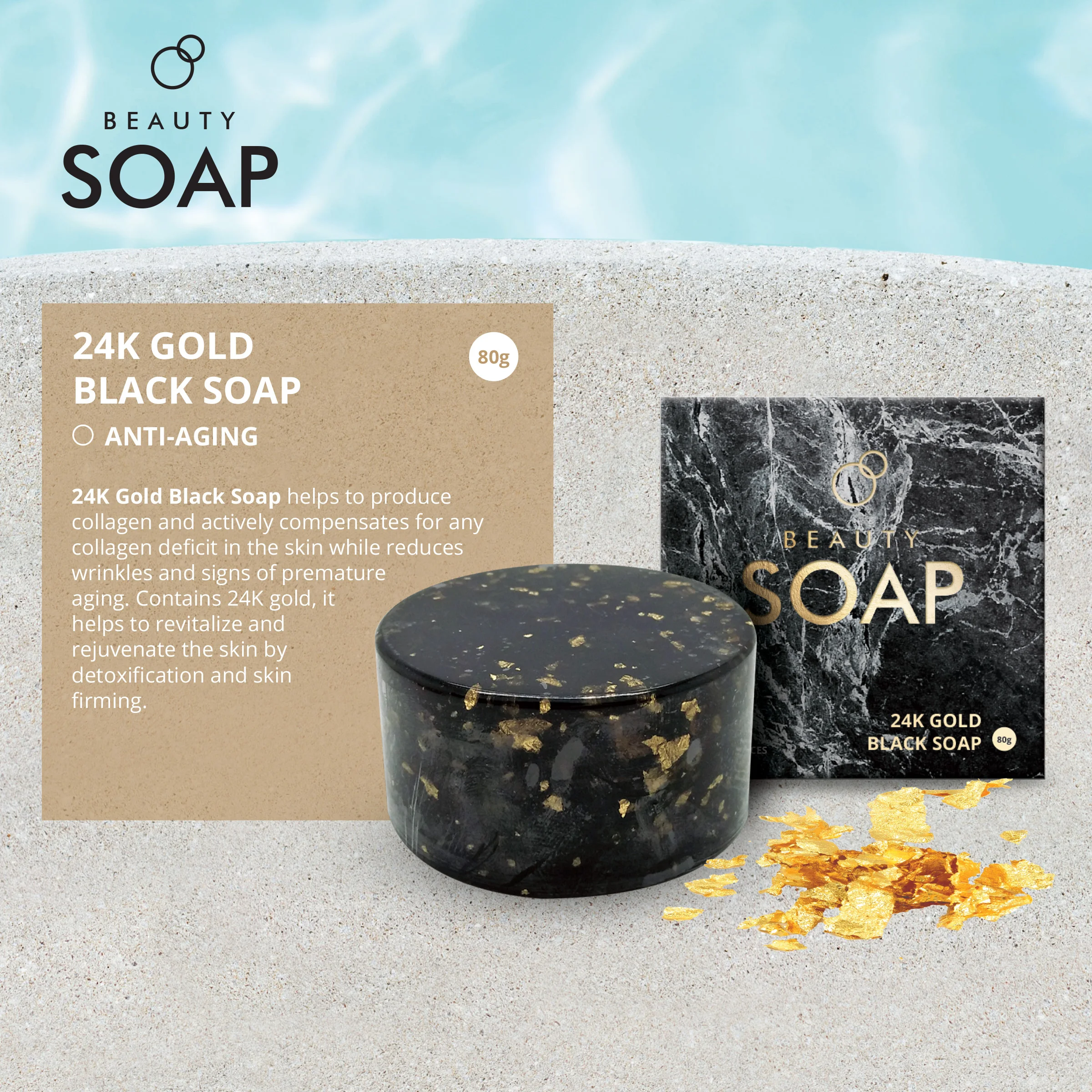 24k black soap