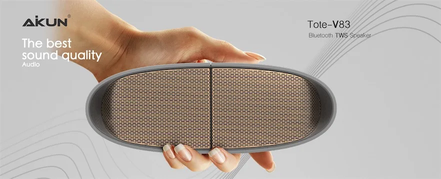 V83 Audio Waterproof Speaker Wireless Mini Bluetooth Speaker Portable - ANKUX.COM