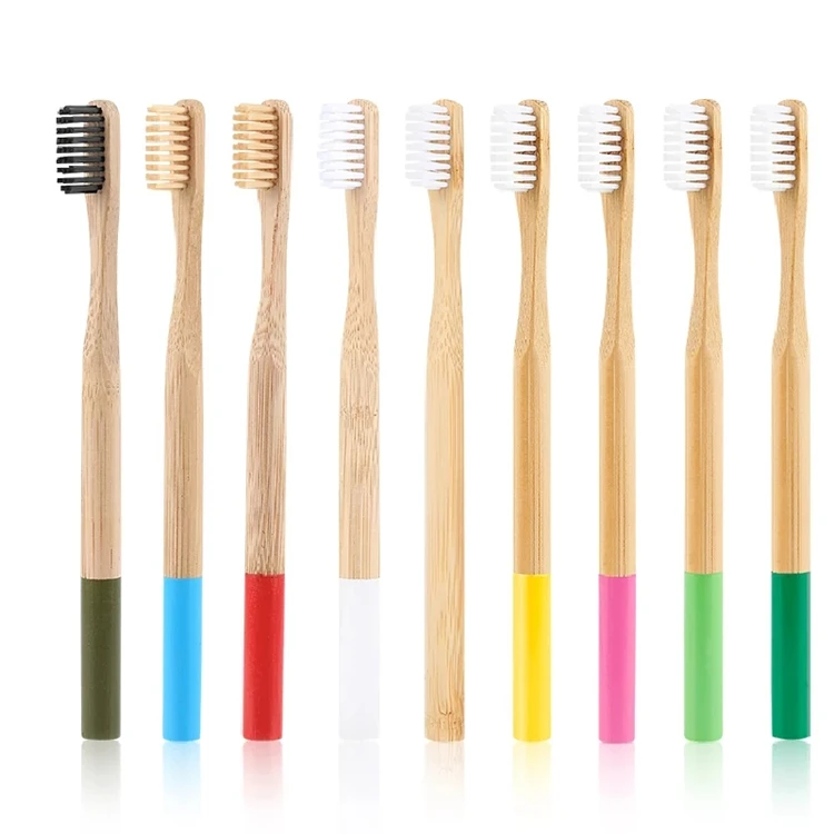 

100% biodegradable natural ce approved toddler toothbrush bamboo, Customized color