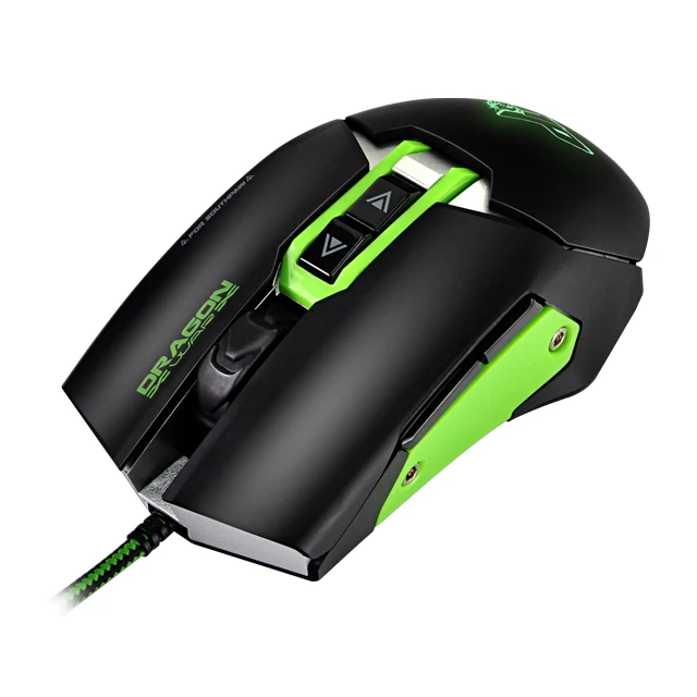New Model 2019 9 programmable buttons both hand orientation optical wired gaming mouse
