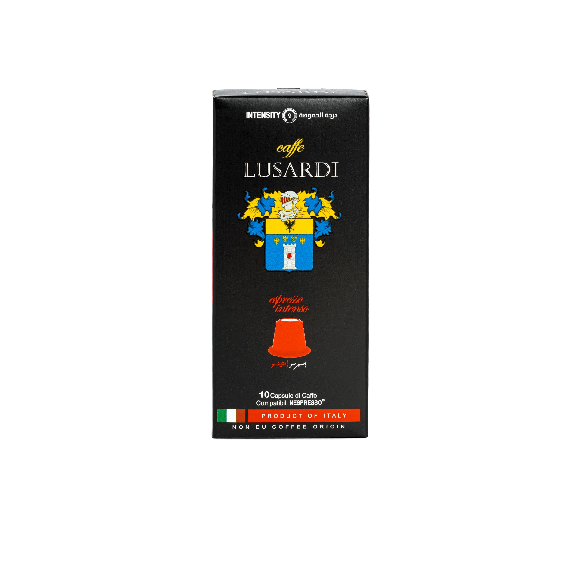 
Caffe Lusardi Espresso Intenso VIP Selection 70% Arabica 30% Robusta Italian / Nespresso Compatible Capsules 