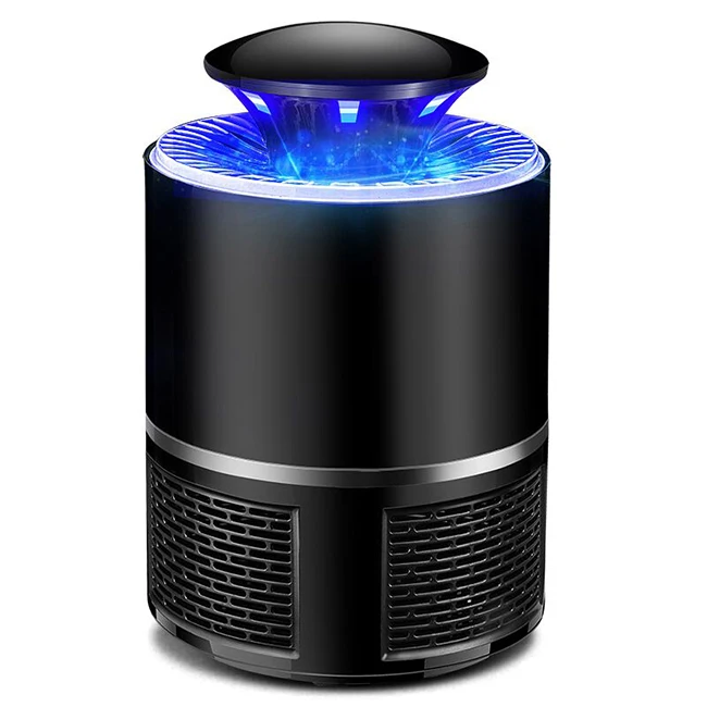 

Hot Sell Anti Quite Mosquito Products Electronic Rechargeable Flying Insect Pest Repeller Mosquito Killer Lamp, Black white customized