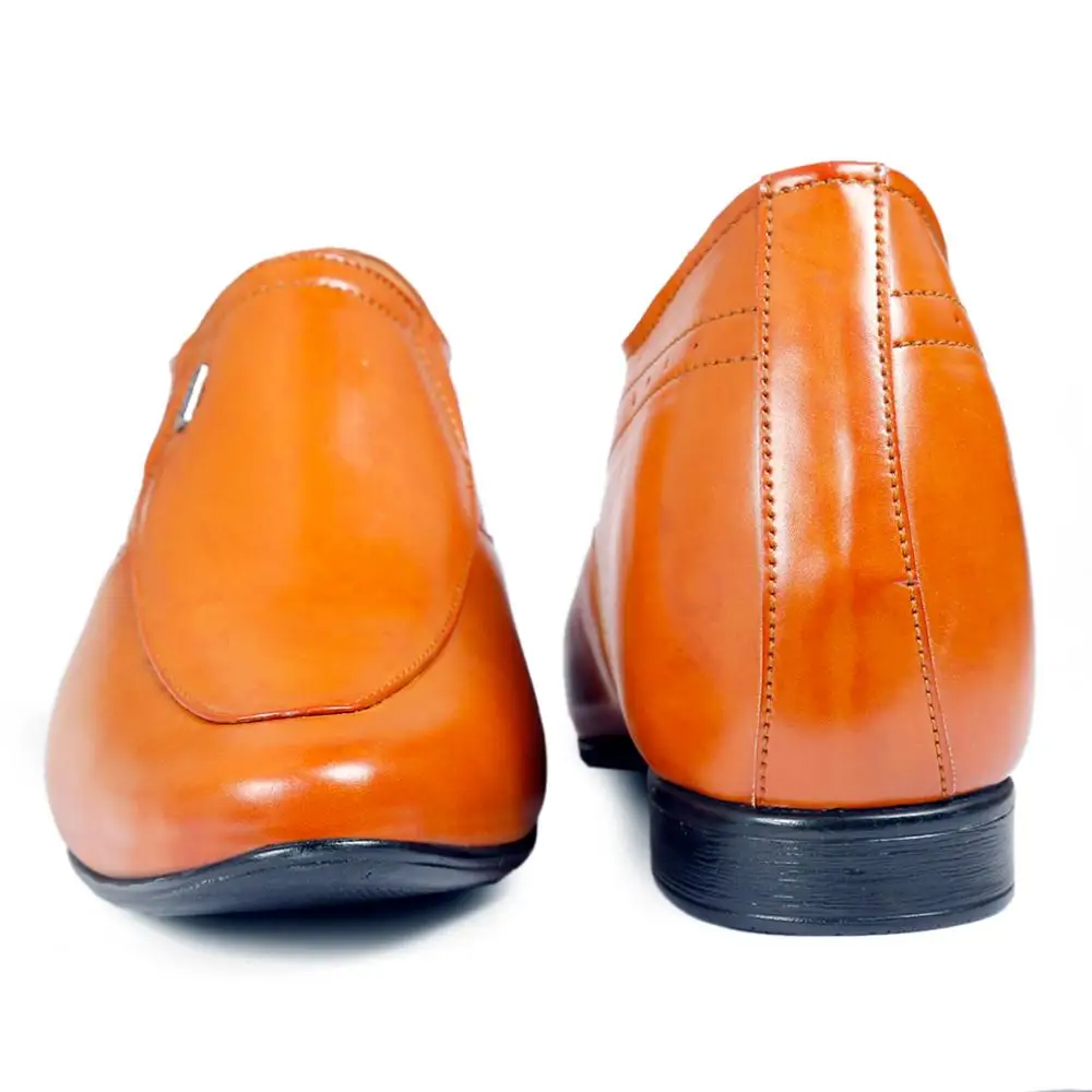 
High quality height increasing delicate hand stitches pu soles men elevator shoes 