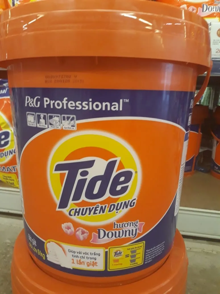 High Quality Tide Downy Detergent 9 Kg Plastic Bucket Buy Detergent