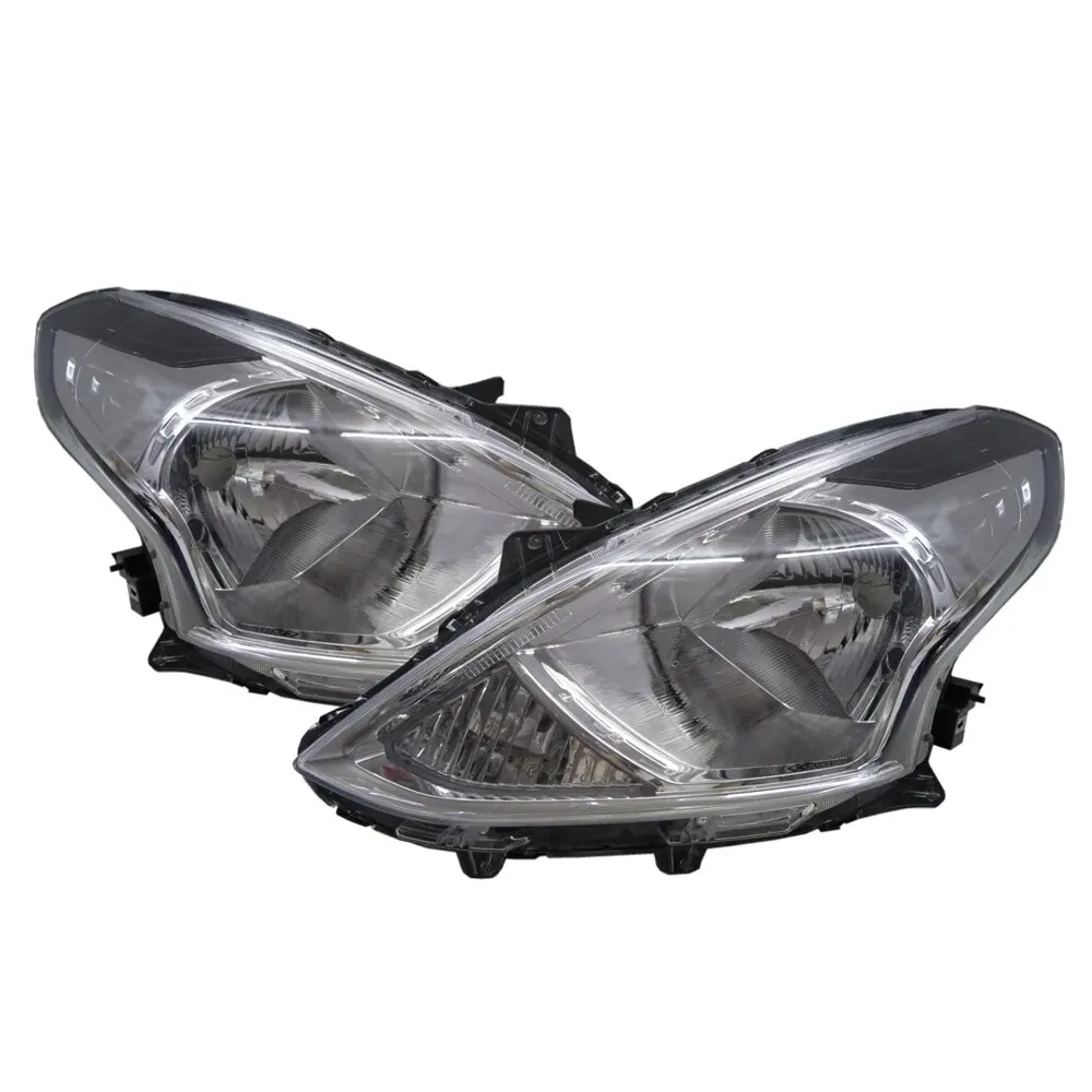 

Almera N17 MK3 18-present Facelift 4D Clear Headlight Chrome for NISSAN LHD