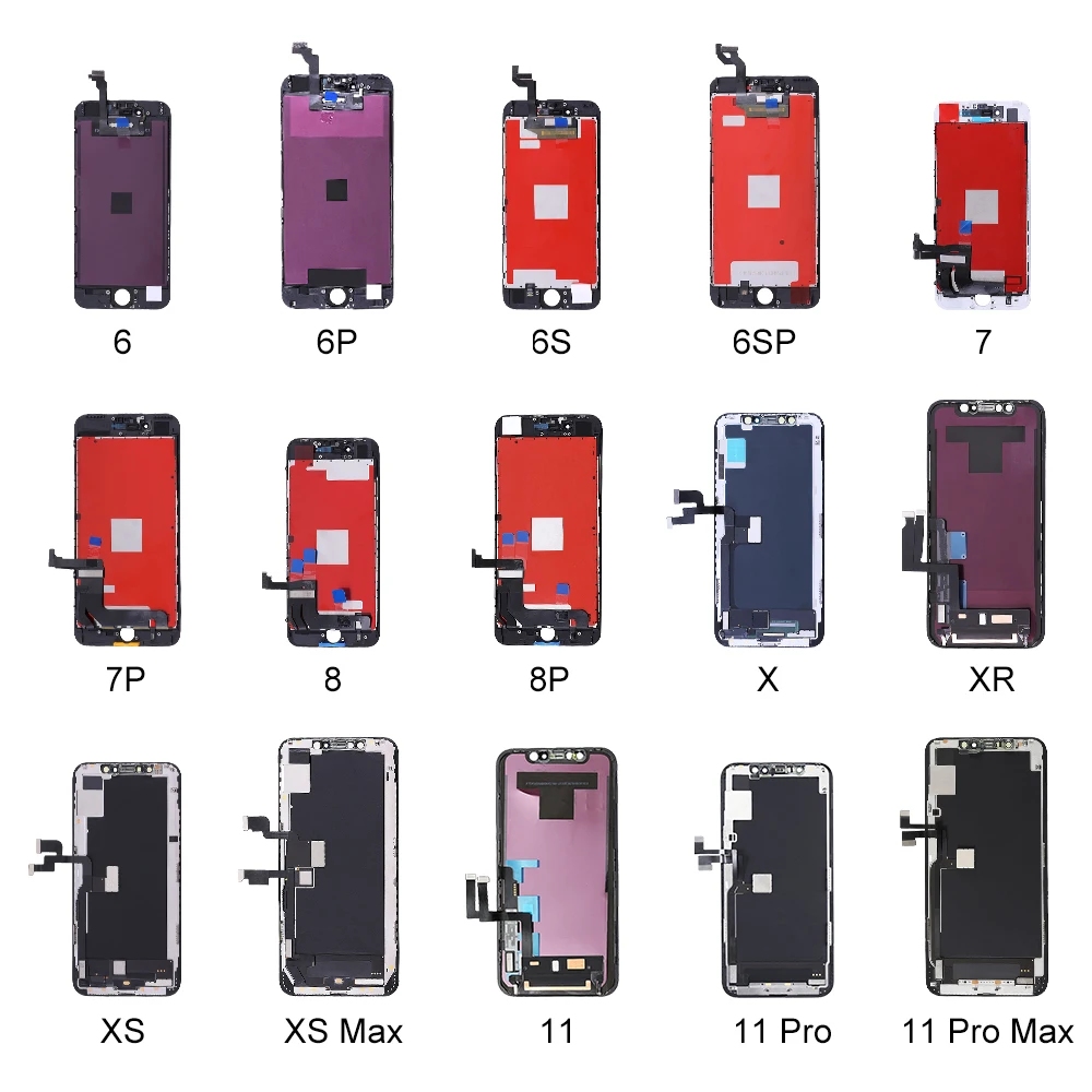 

Drop shipping OEM Incell TFT LCD OLED for iPhone X XR XS XS Max 11 Pro 12 Pro Elekworld LCD Display Touch Screen Replacement