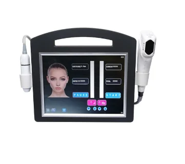 
2020 4D hifu+ultrasound Radar line V-max face lifting 2 in 1 hifu machine 