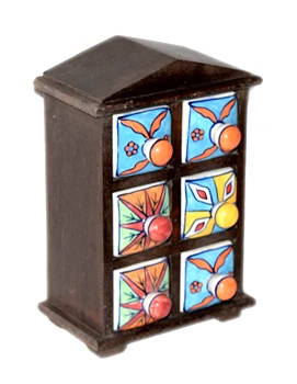wooden craft drawers
