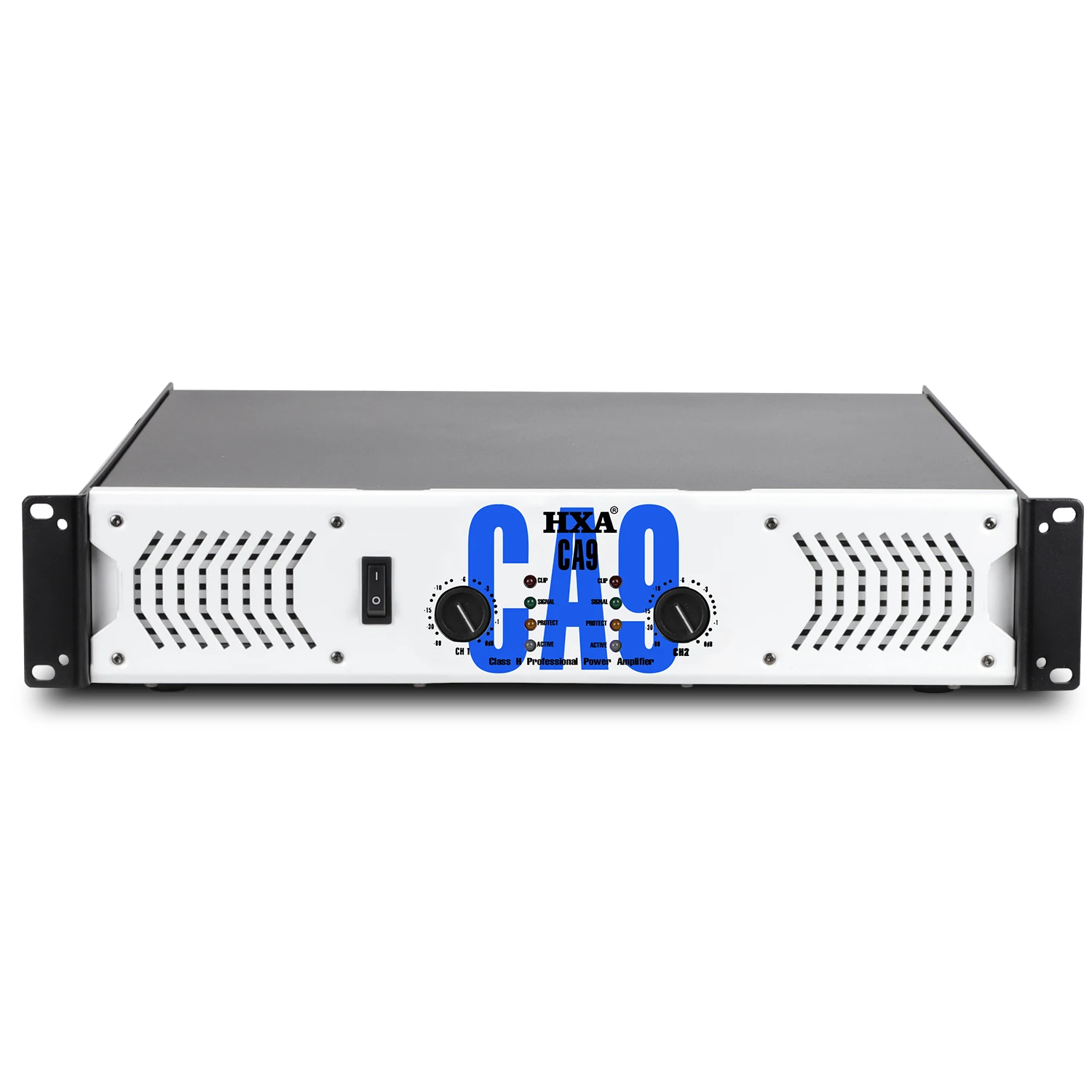 

Professional speaker audio power amplifier CA9 two channels 550W, White