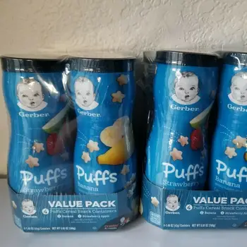 gerber puff cereal