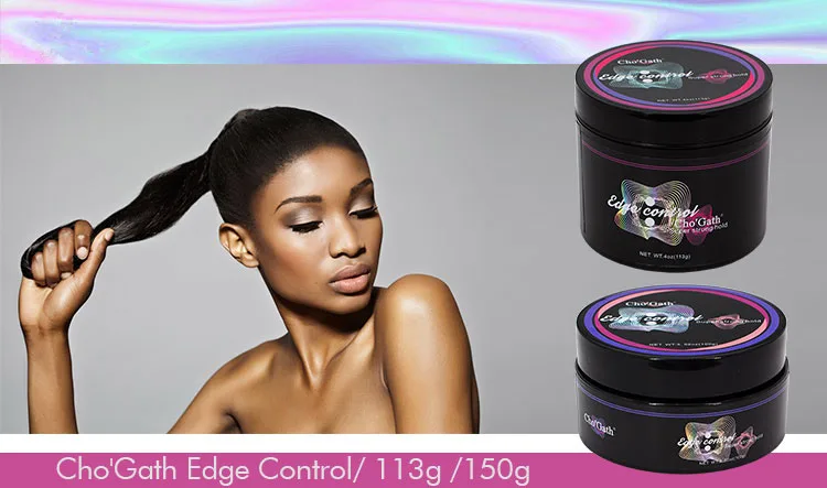 Hair Salon Products High Hold Edge Control Hair Styling Gel With Good