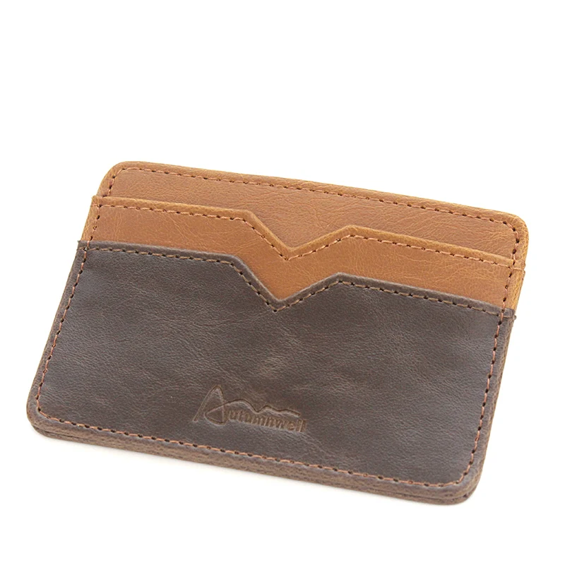 

Classic PU Leather Credit Card Holder Stock Wallet, 3 colors