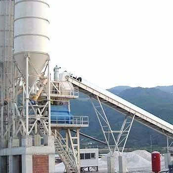 120 m3/h CAPACITY STATIONARY TYPE CONCRETE PLANT, 2 YEARS WARRANTY