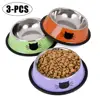 Ski Group Of Pet Products Pet Feeders Stainless Steel Dog Food Bowls