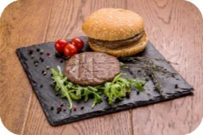 
Quality frozen foods round bread buns with sesame seeds for burgers 