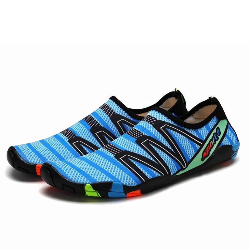 

2019 hot sale unisex slim water sports shoes barefoot quick dry aqua yoga gym wading shoes for men women, Picture showed