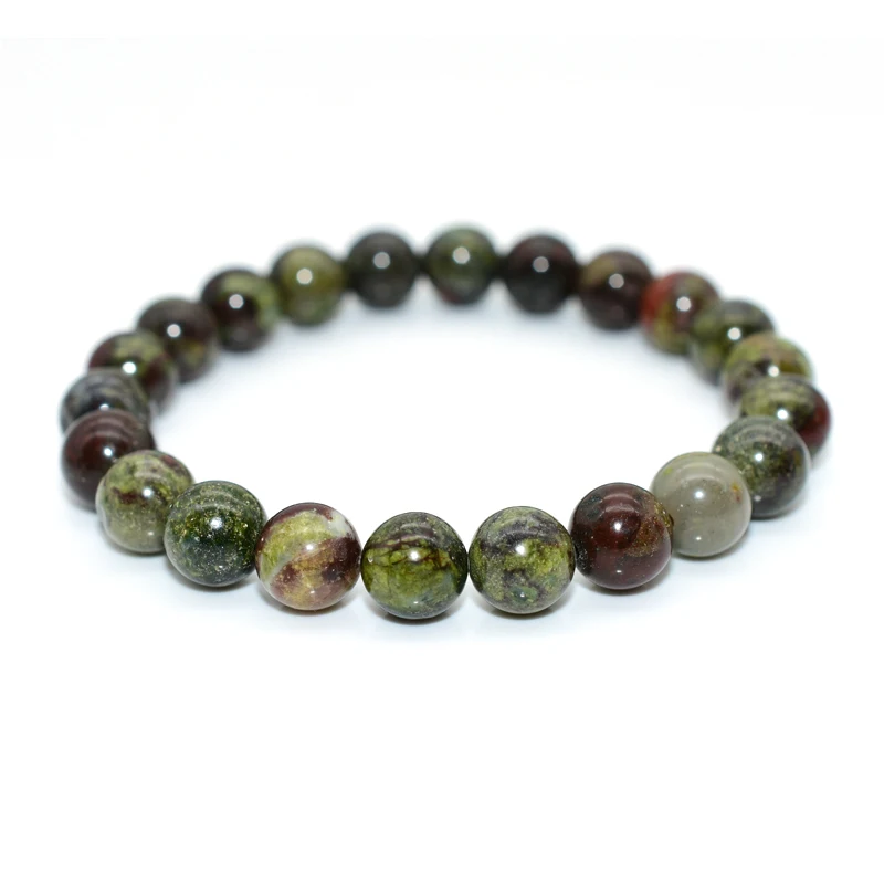 

Trade Insurance 4/6/8/10/12mm High Grade Natural Dragon Blood Stone Bracelet