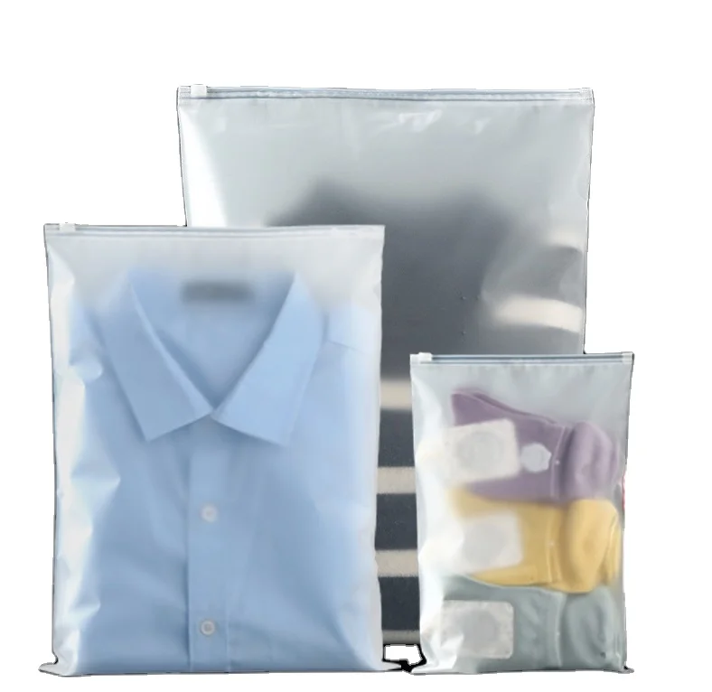 

Zip Lock Slide Zipper Bag In Packaging Bags Clear Clothing Tshirt Poly Zip Bag