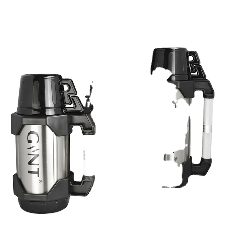 

2.2L gint double wall SS promotional life vacuum flask portable insulated thermo cup, Solid color