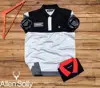 Men's R-neck half sleeve Auto Stripped Tshirt