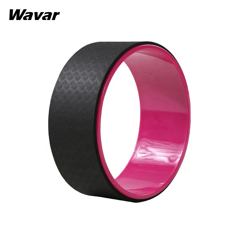 

PVC+TPE private label eco friendly fitness wheel yoga with high quality, Customized color