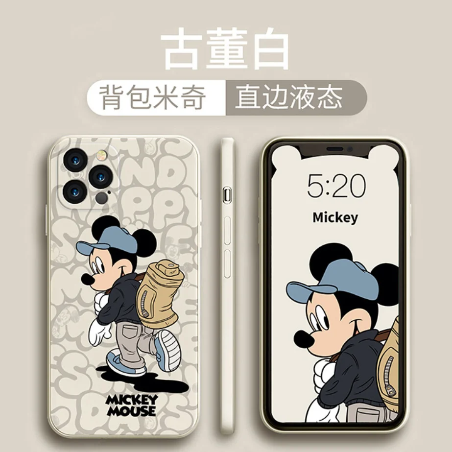 

Cartoon Micky and Minnie Case for iPhone 12 Pro Max 11Pro 11 7 8 X XR Xs Max, Colorful