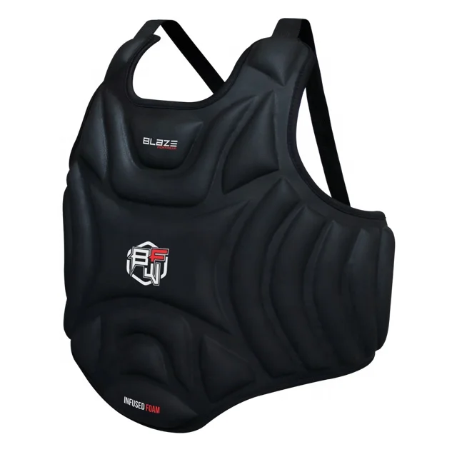 Custom Boxing Chest Guard For Karate Martial Arts & Sparring Kickboxing Body Chest Protector