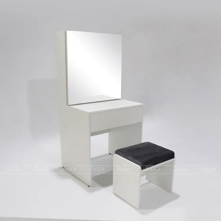 Table mirrored dressing with mirror makeup table, dressing table designs for bedroom OCVN003-GD3