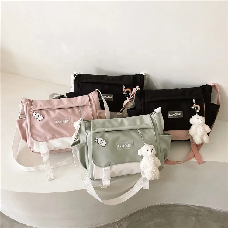 

Cute teenager heart student 2022 messenger bag purses women shoulder bag for women