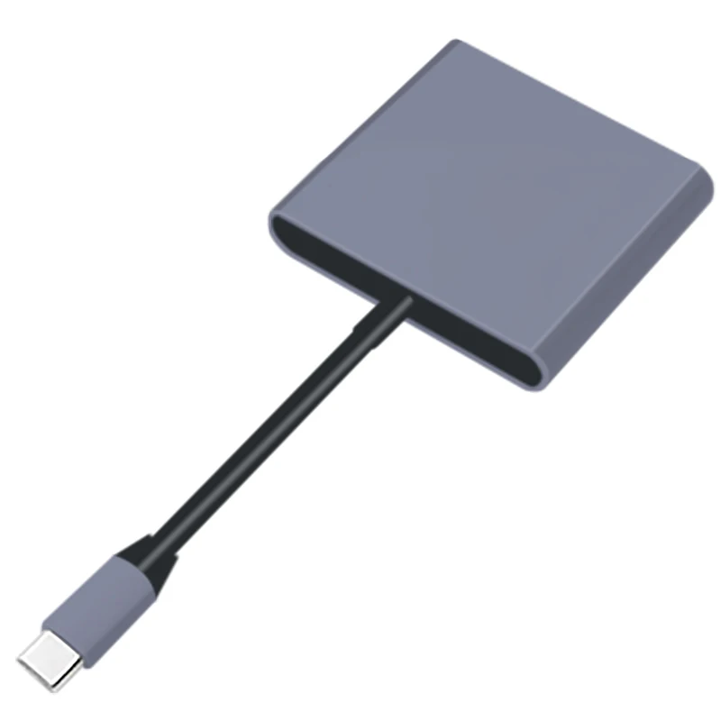 high quality USB C Type C Hub TO HD-MI + USB 3.0 HUB Adapter 3 in1 USB C HUB - ANKUX Tech Co., Ltd