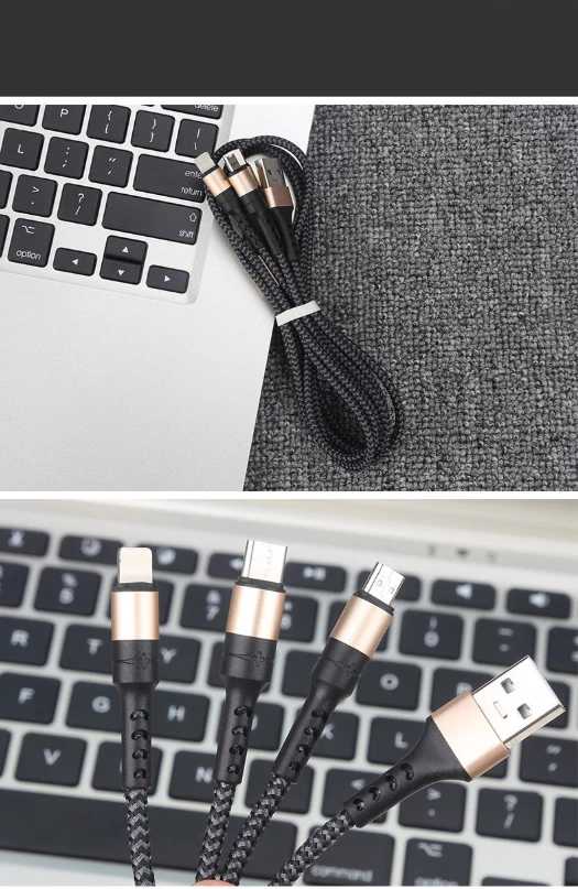 Quick charge flat micro usb cable charger - ANKUX.COM