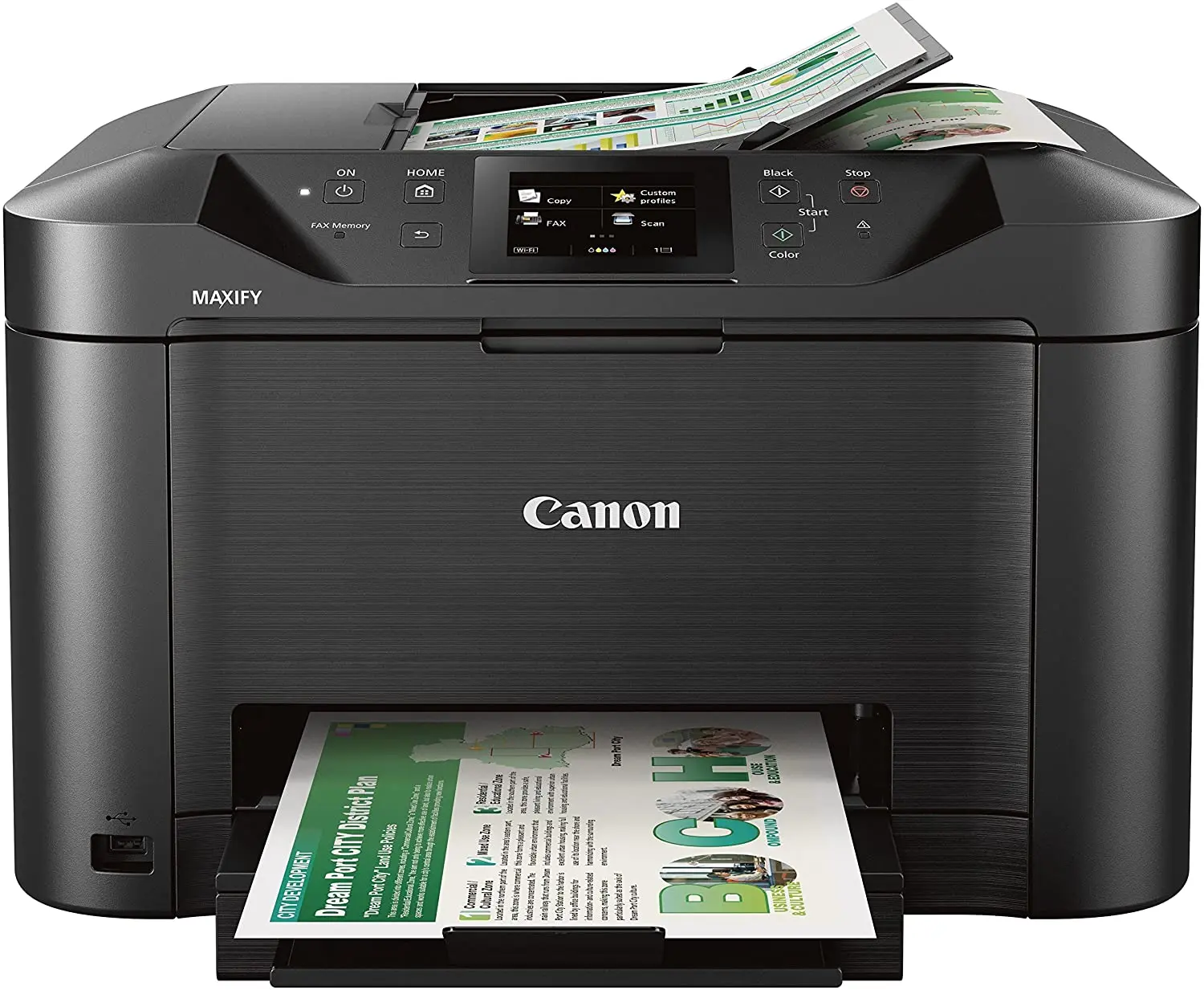 
Best Offer Canon- Office and Business MB5120 All-in-One Printer, Scanner, Copier and Fax, with Mobile 