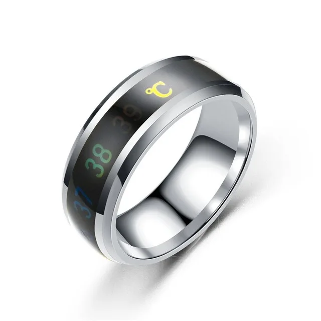 

Factory direct sale temperature testing ring, Black,silver,blue,rose gold,gold,blue