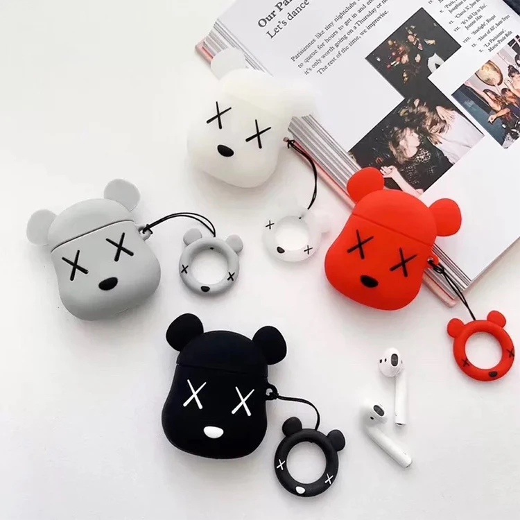 

Violent Bear For Airpod case Silicone For Apple Airpod Case For Airpod Cases 2020