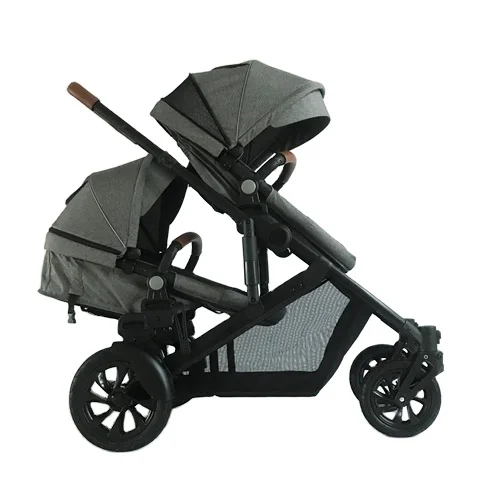compact twin stroller