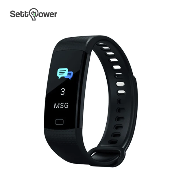 

Activity fitness tracker smart wristband heart rate monitor smart bracelet medical blood oxygen smart band Settpower Y5