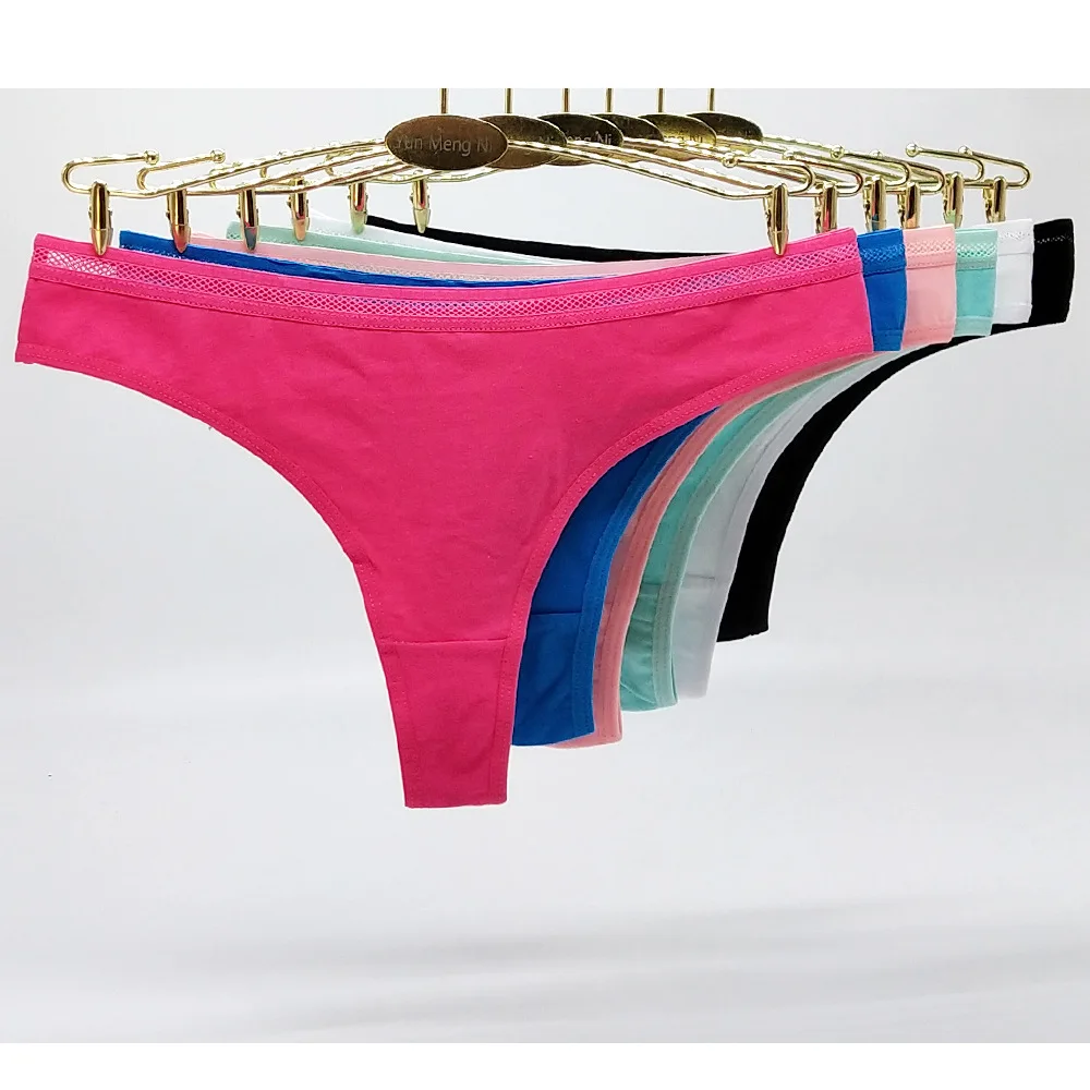 

Women Panties Cotton 12 Pcs Per Pack Wholesale Women Underwear Cotton Briefs Panty, Mix 6 colors