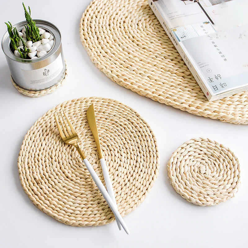 Vietnam Custom Rattan Round Placemats At All Size Custom Printed