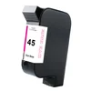 Compatible 45 51645 1918 egg shell printing empty magenta spot red color ink cartridge for hp tij 2.5 printer