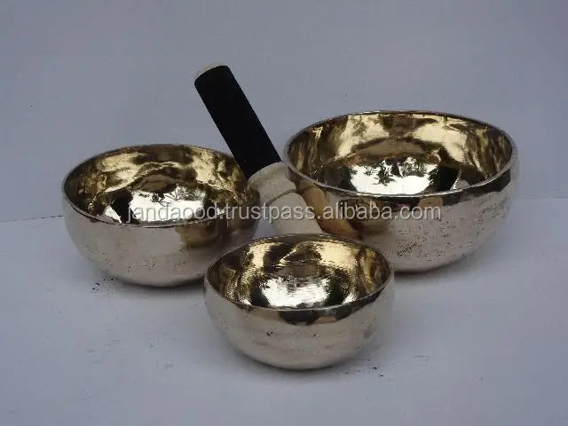 Tibetan Singing Bowl Hammered Metal Singing Bowl In All Sizes Sound ...